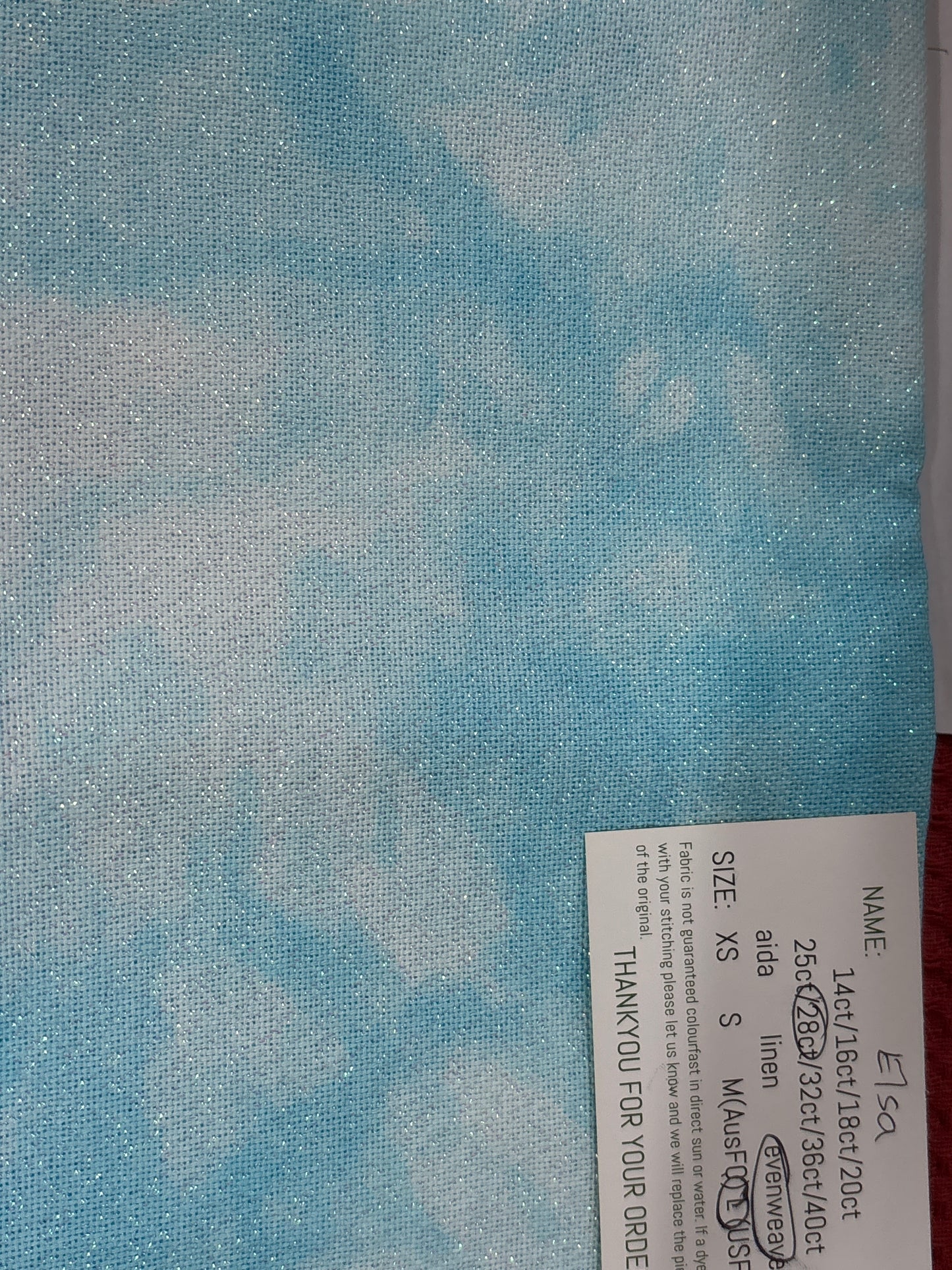 Elsa hand-dyed fabric