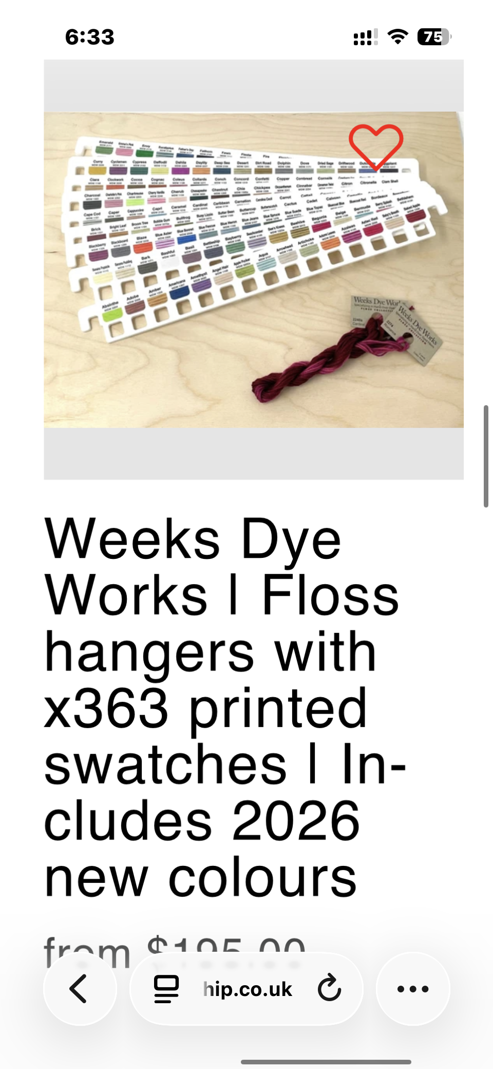 Pip and Chip thread hanger