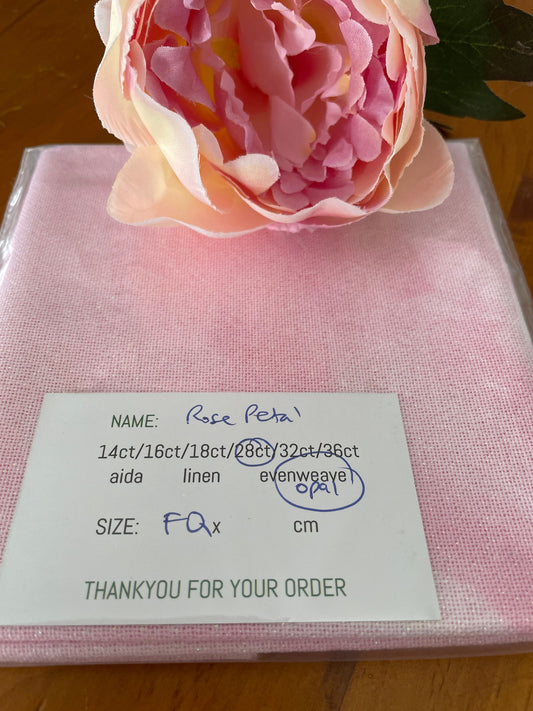 Rose Petal hand-dyed fabric