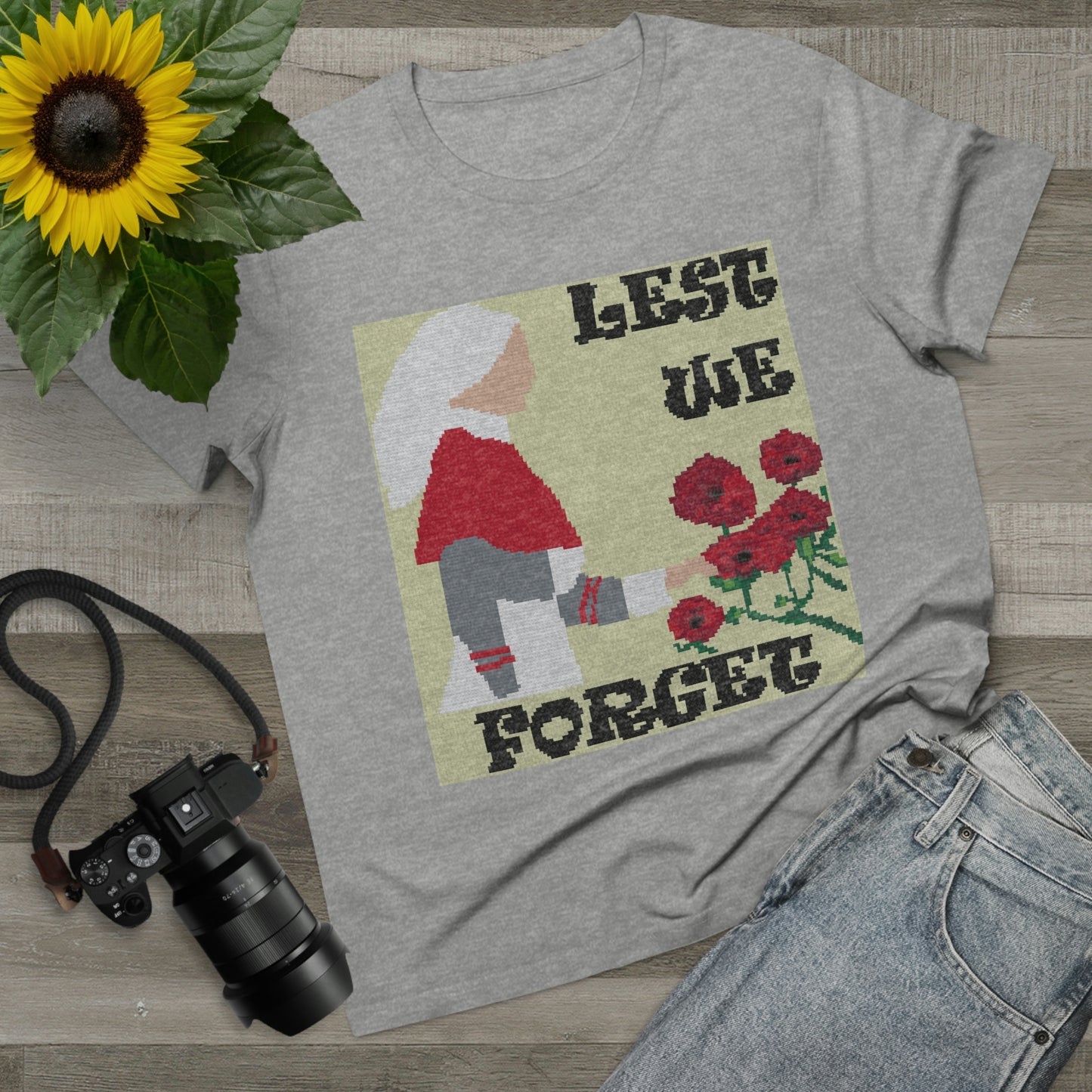 Lest We Forget Maple Tee