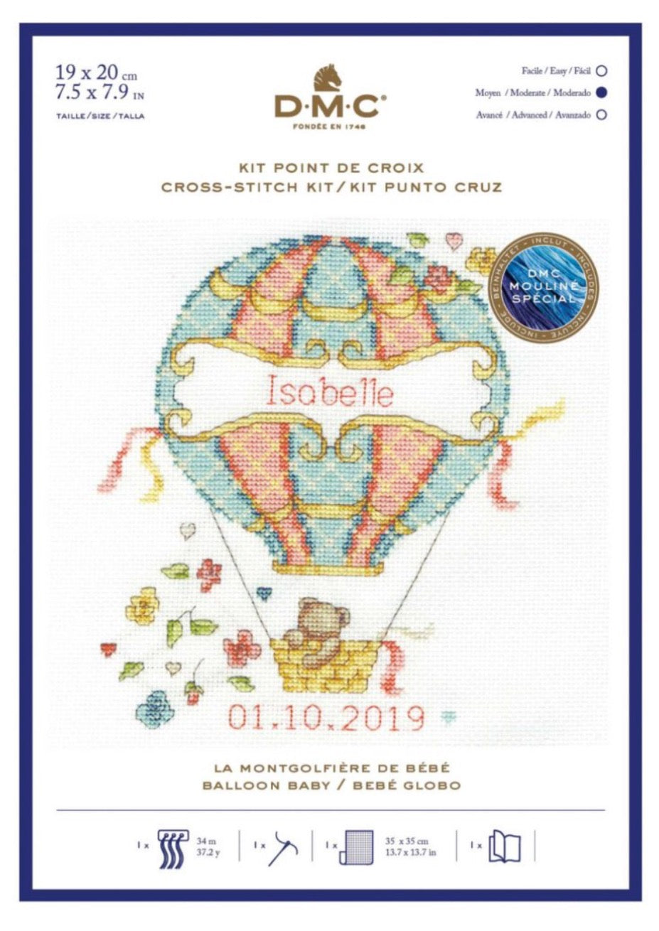 DMC CROSS Stitch Kit -14ct Aida 20x20cm