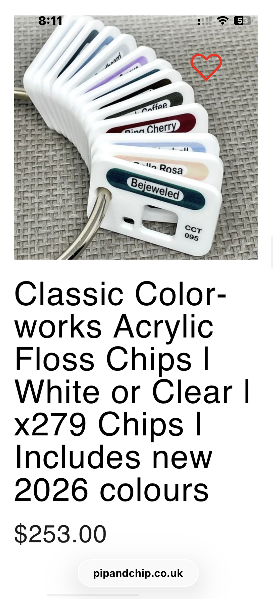 Pip and Chip Floss Chips