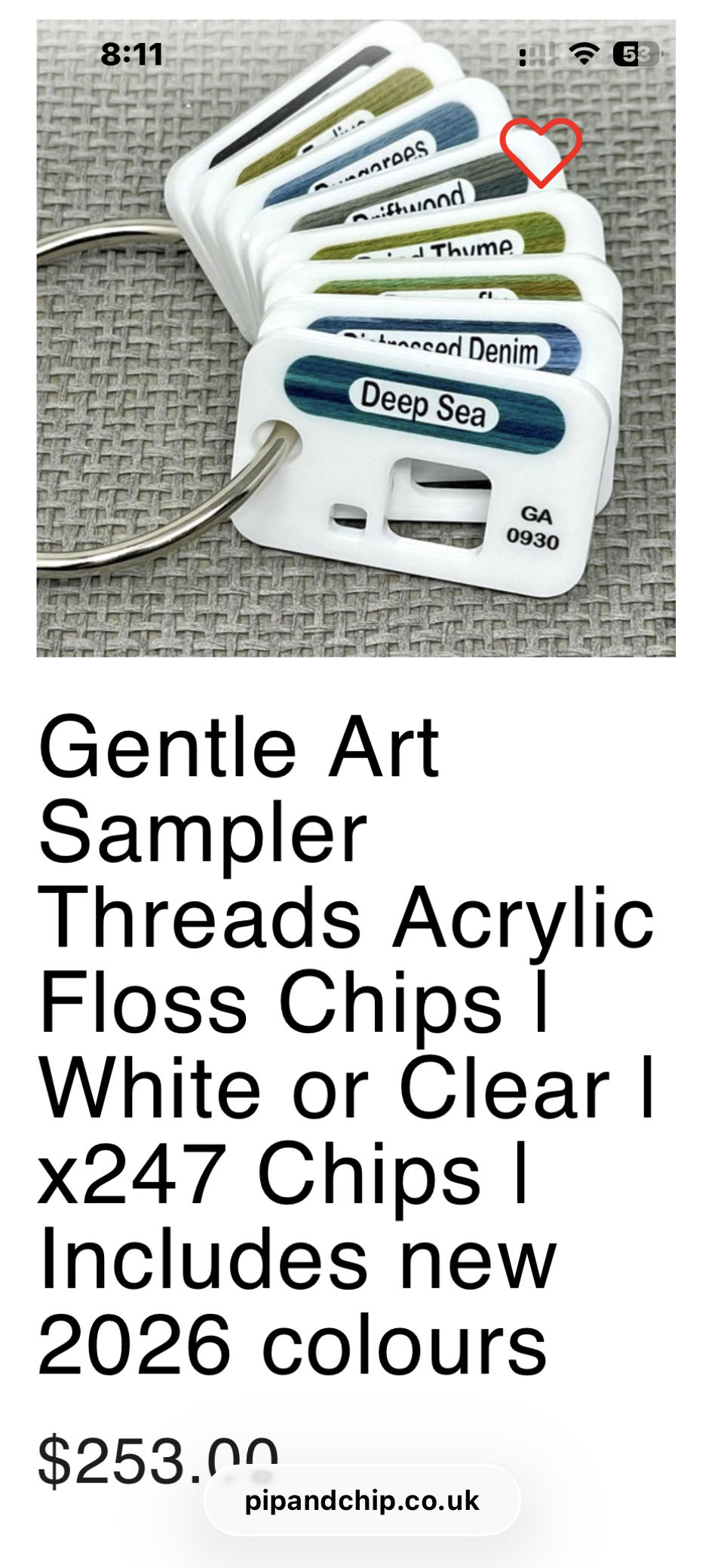 Pip and Chip Floss Chips