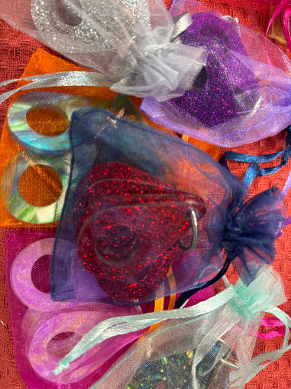 Acrylic Sparkle Floss Drops