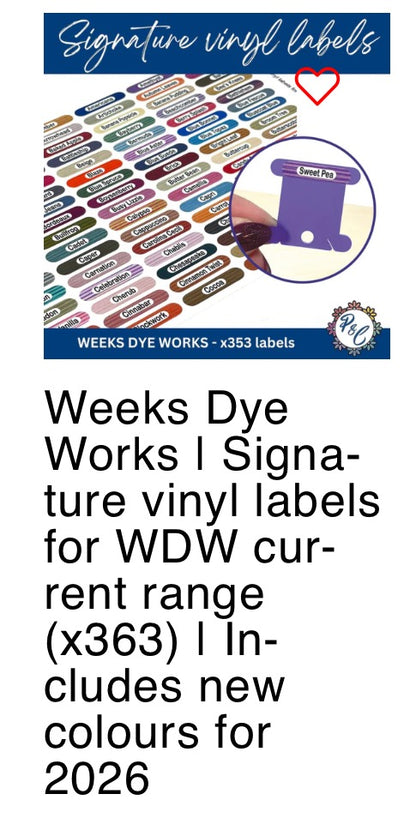 Vinyl labels