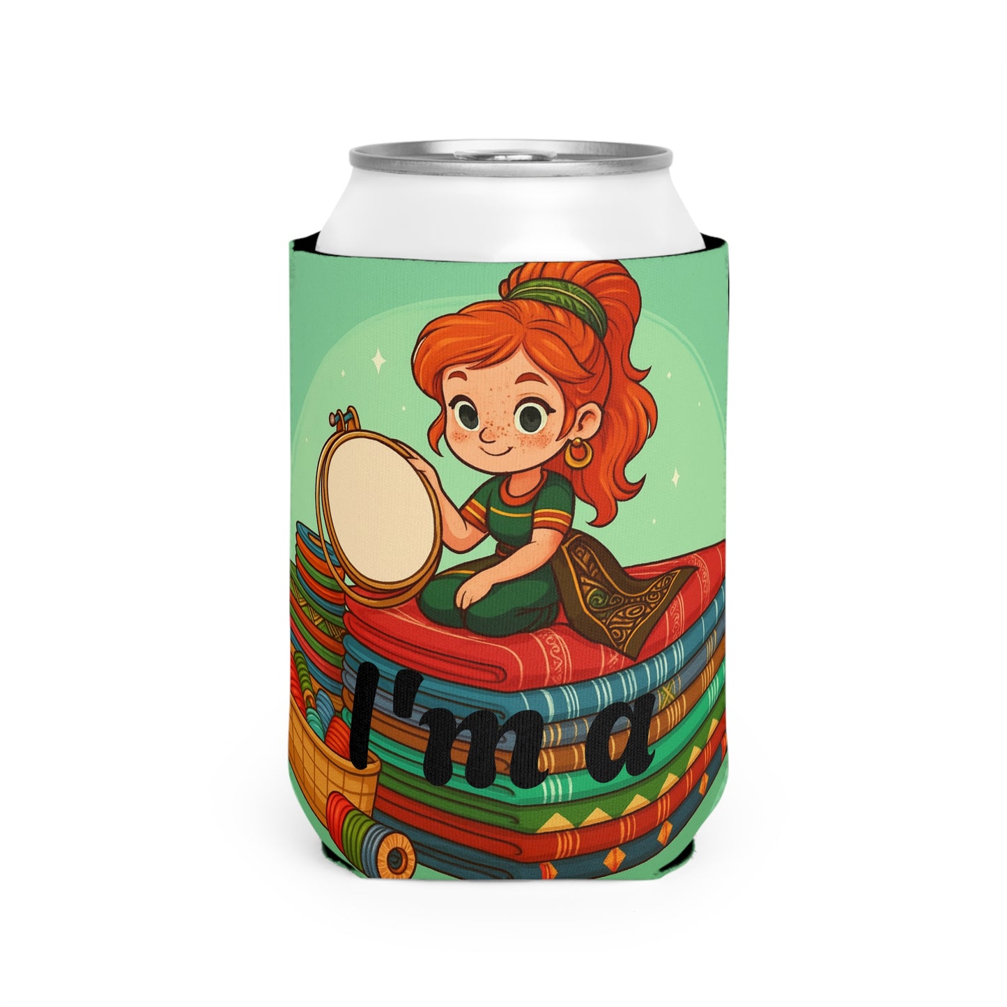 Crafty Can Cooler Sleeve - WIP Warrior