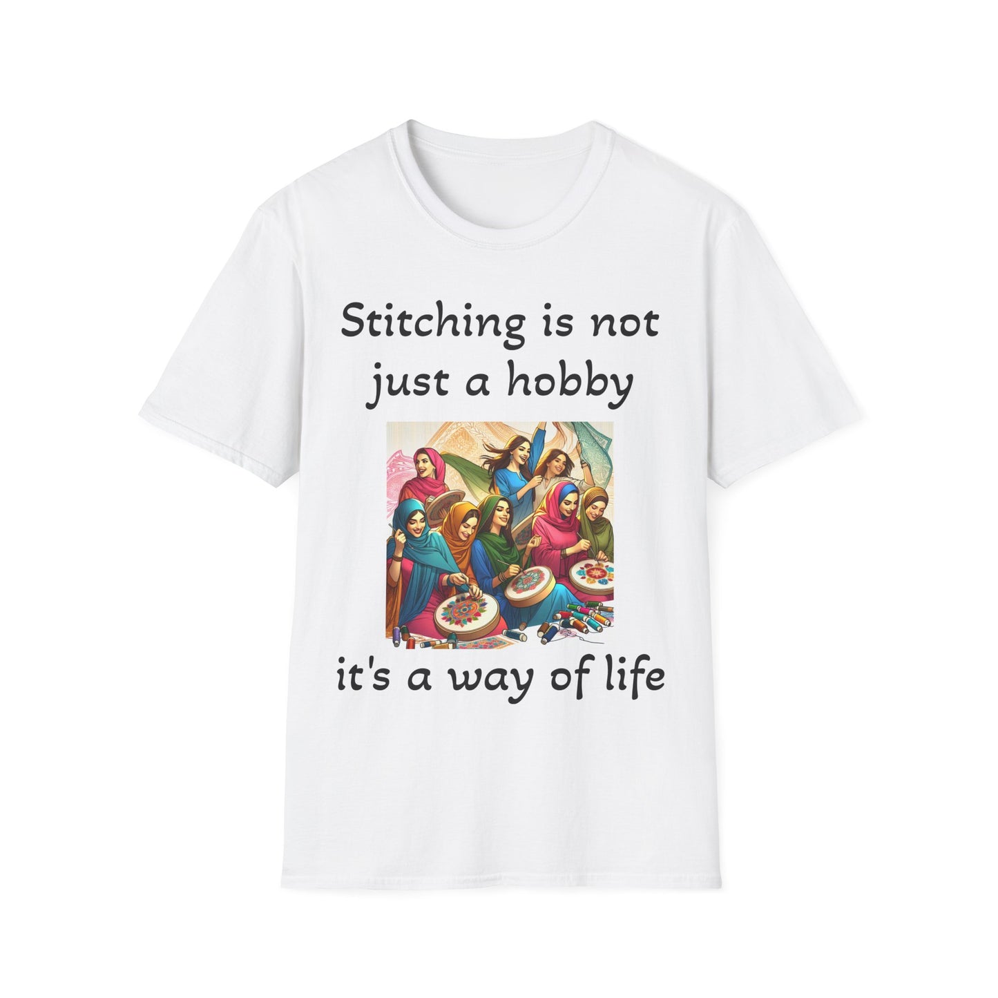 Stitching way of life t-shirt