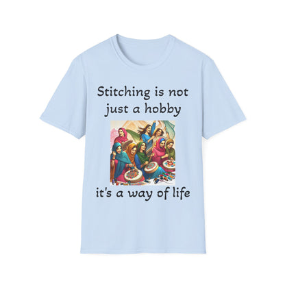 Stitching way of life t-shirt