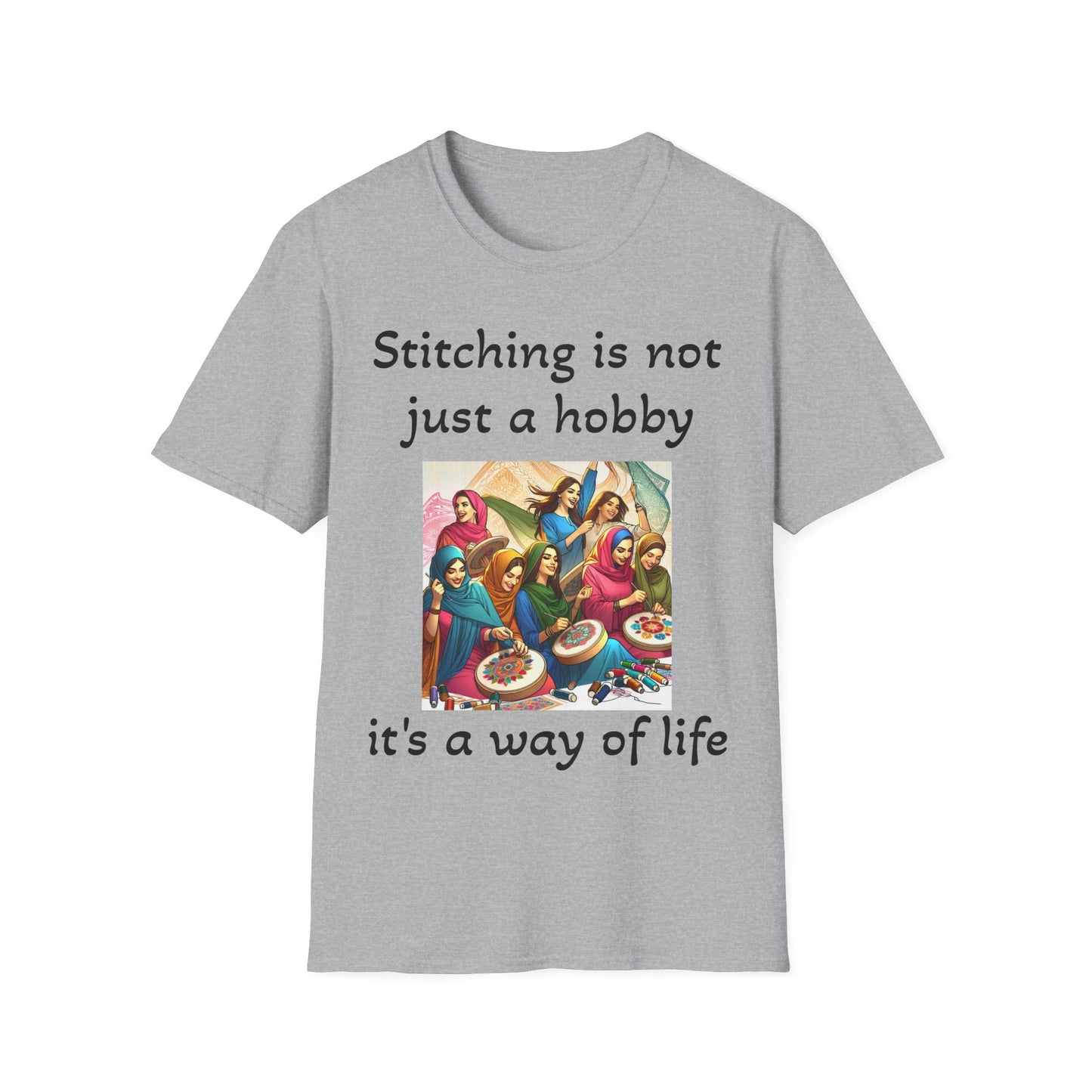 Stitching way of life t-shirt