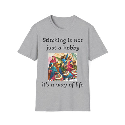 Stitching way of life t-shirt