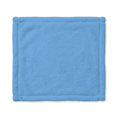Minky Baby Lovey Blanket — 'No Frog Allowed' Plush Security Blanket for Infants & Toddlers