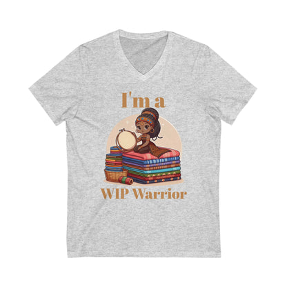 WIP Warrior Short Sleeve V-Neck Tee