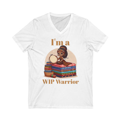 WIP Warrior Short Sleeve V-Neck Tee