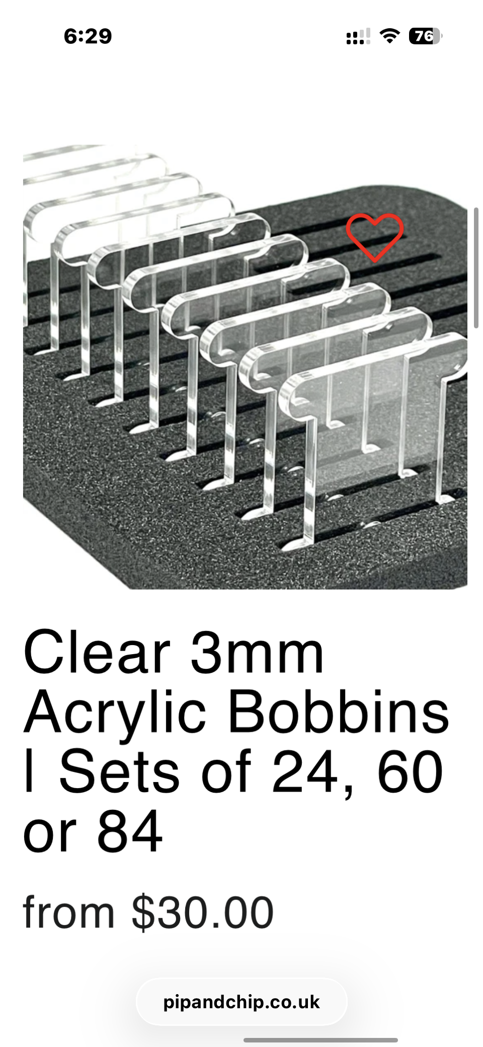 Pip and Chip thread Bobbins