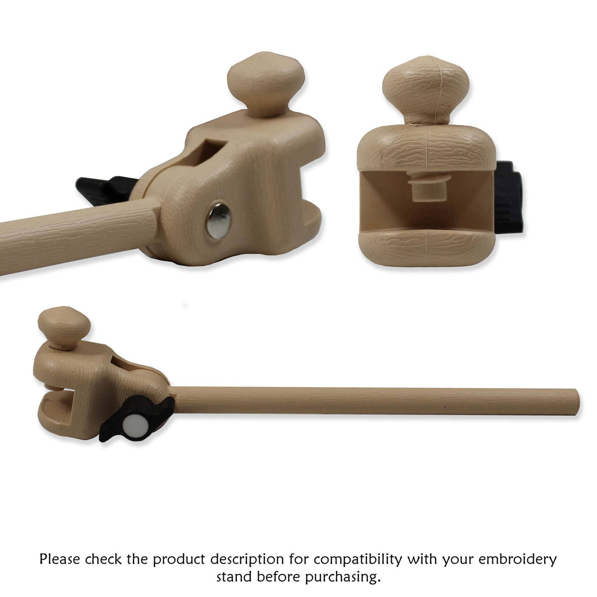 Nurge - Nurge Interchangeable Head Clamps for Embroidery Stands