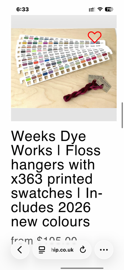 Pip and Chip thread hanger