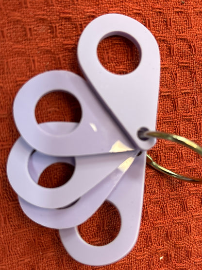 Acrylic Sparkle Floss Drops