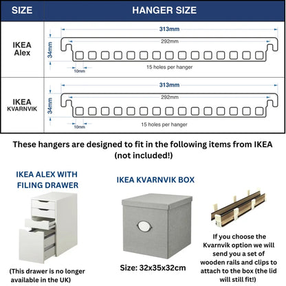 Pip and Chip thread hanger