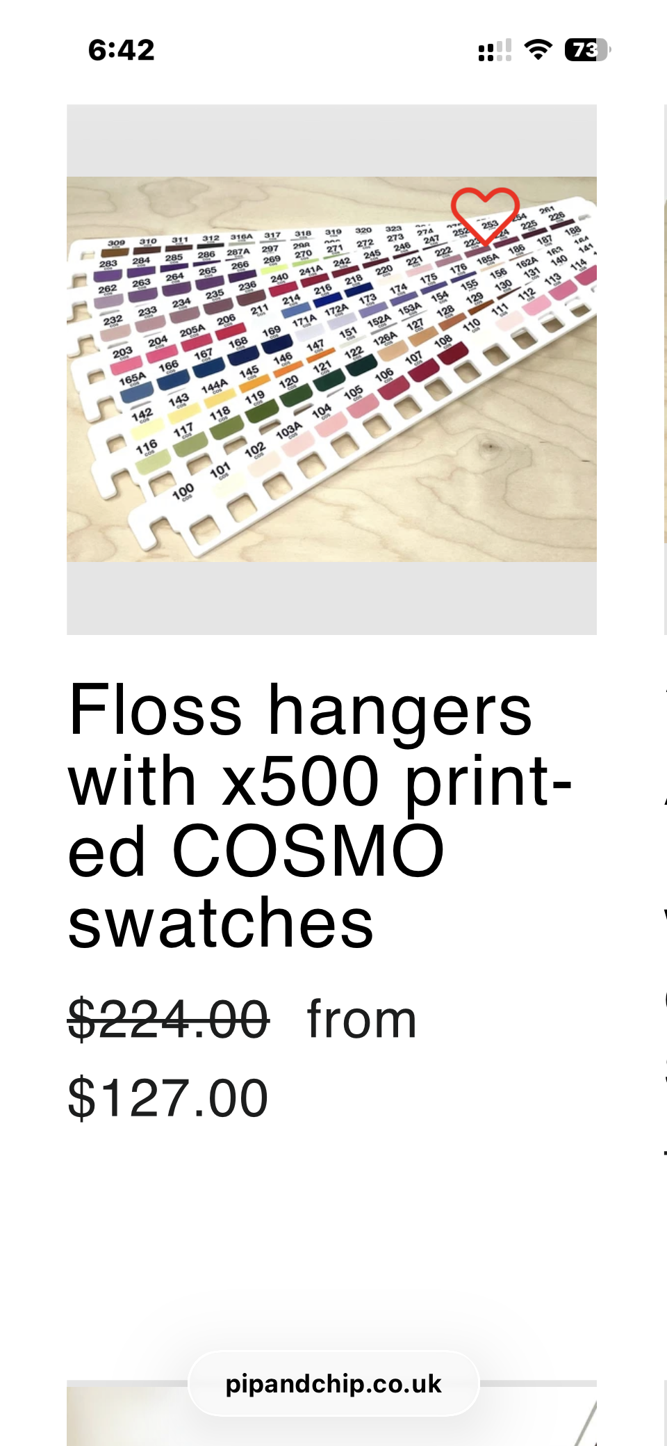 Pip and Chip thread hanger