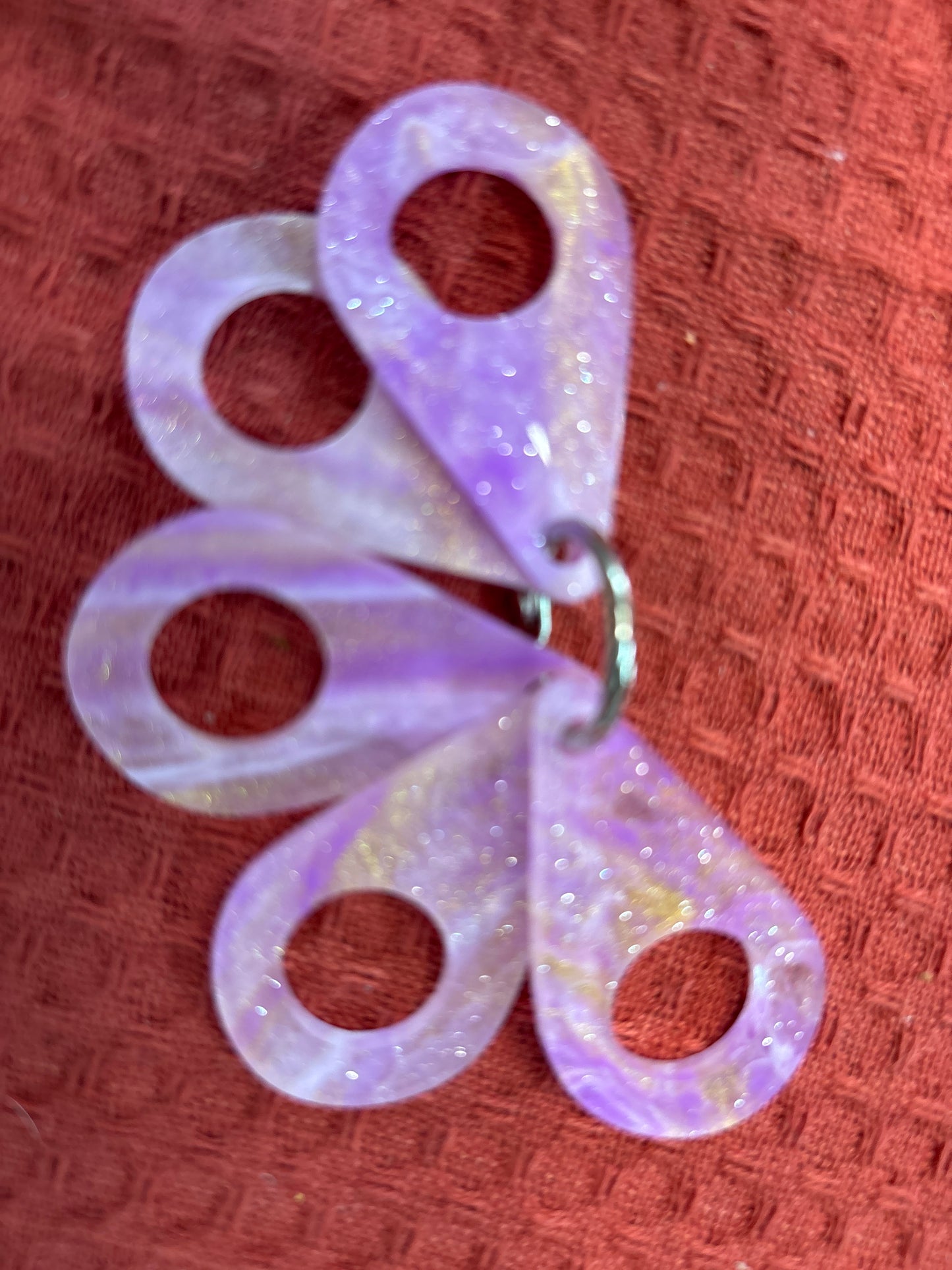 Acrylic Sparkle Floss Drops