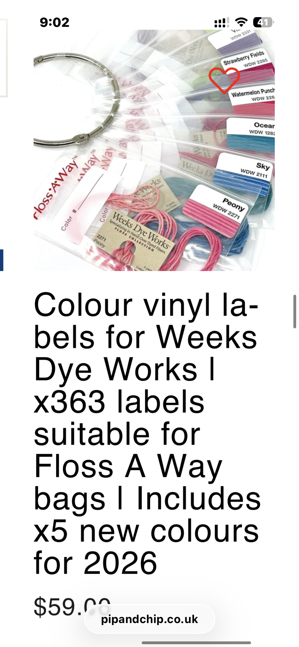 Vinyl labels