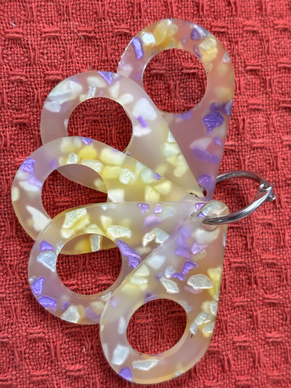 Acrylic Sparkle Floss Drops