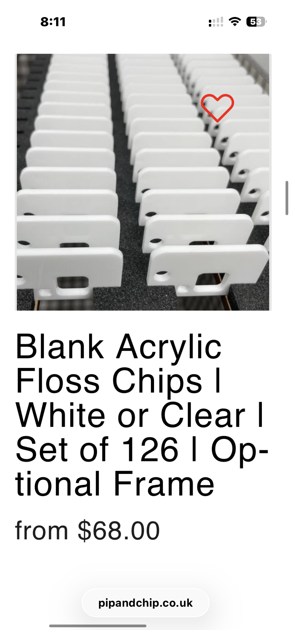 Pip and Chip Floss Chips
