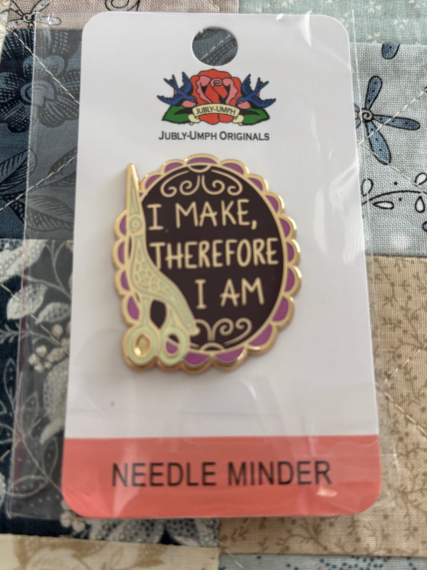 Metal needleminder
