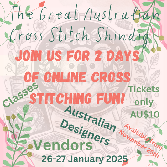 The Great Australian Cross Stitch Shindig 2025 Ticket