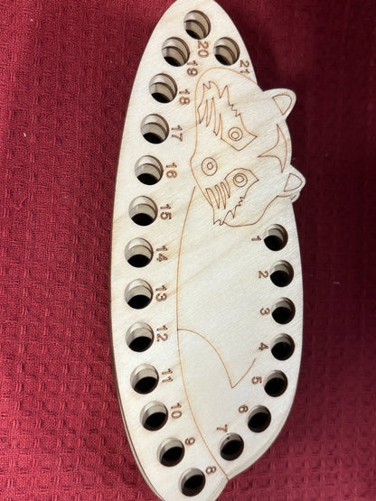 21 hole Cat Racoon thread keep