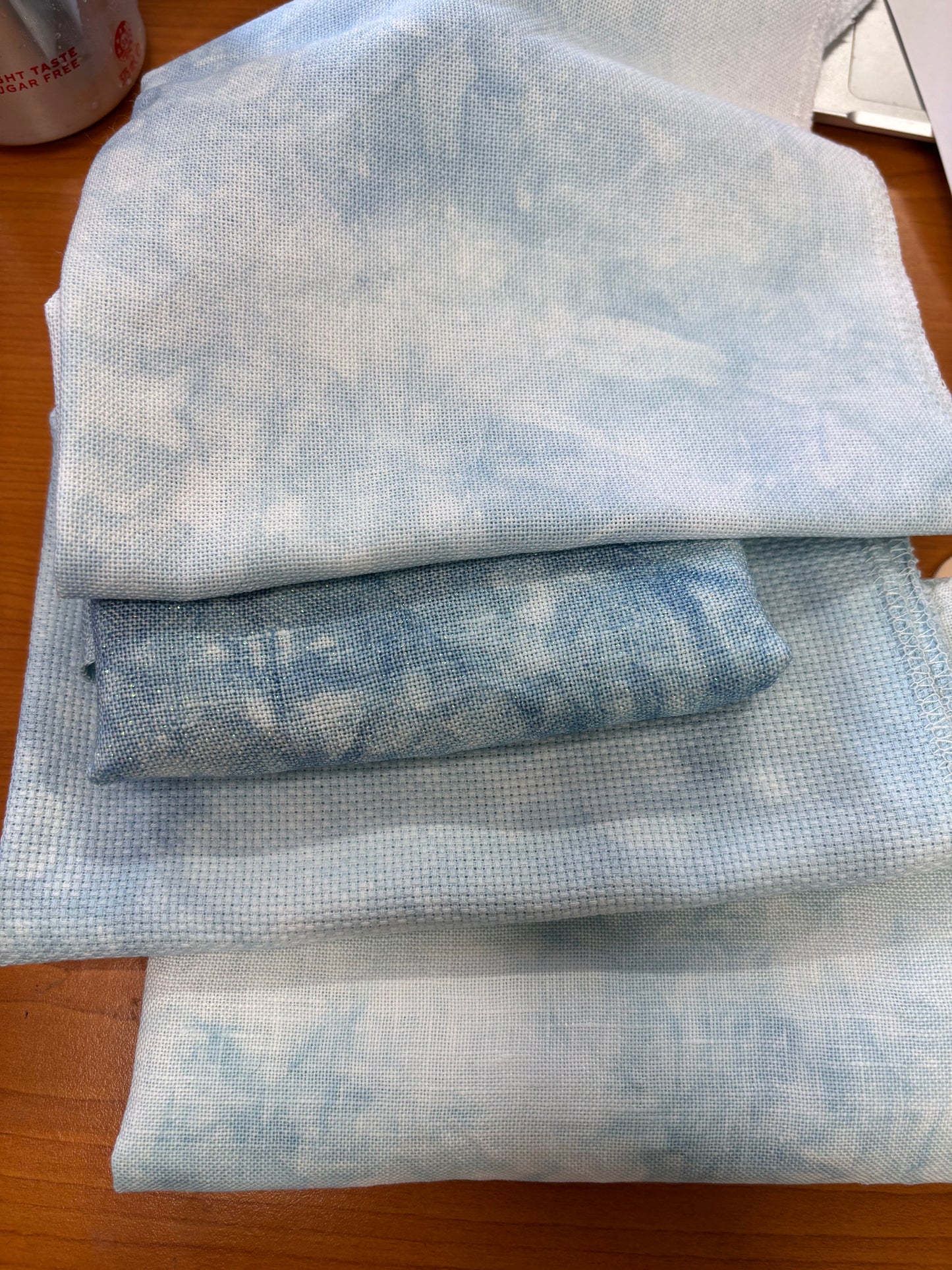 Bluebell hand-dyed fabric