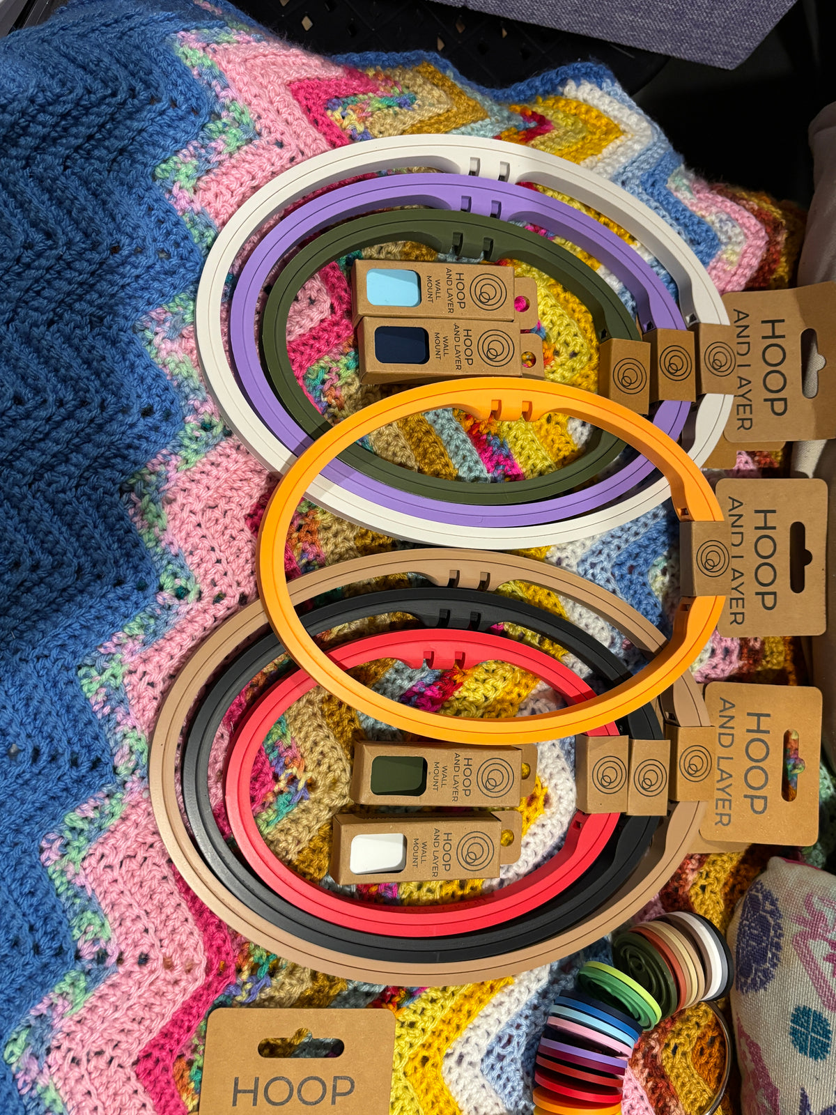 Oval hoops