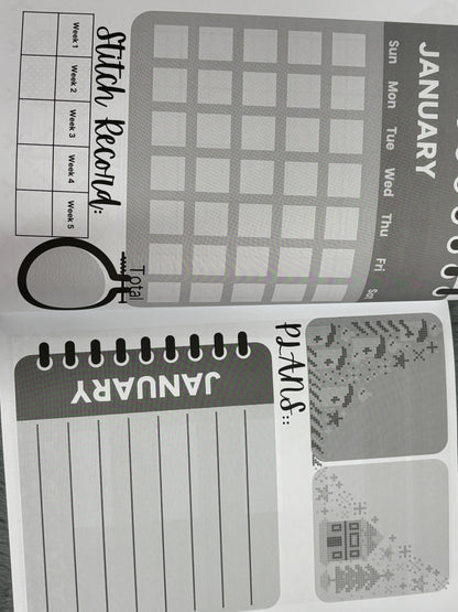 Cross Stitch Diary Journal