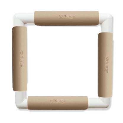 Nurge Embroidery Snap Frame 21cm x 21cm in 6 Colours : Pink / Snap Frame