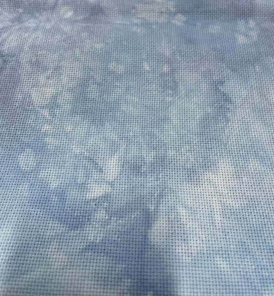 Lavender Field hand-dyed fabric