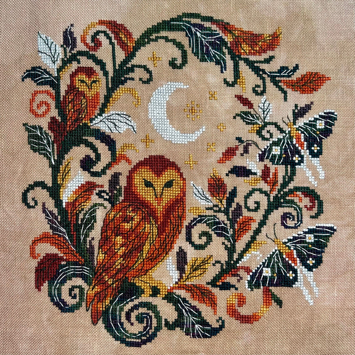 Stitching Kitten Charts