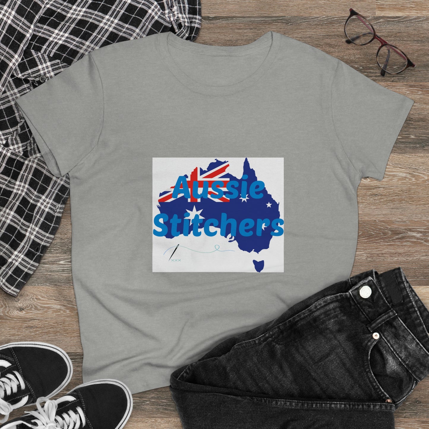 Aussie Stitchers Midweight Cotton Tee