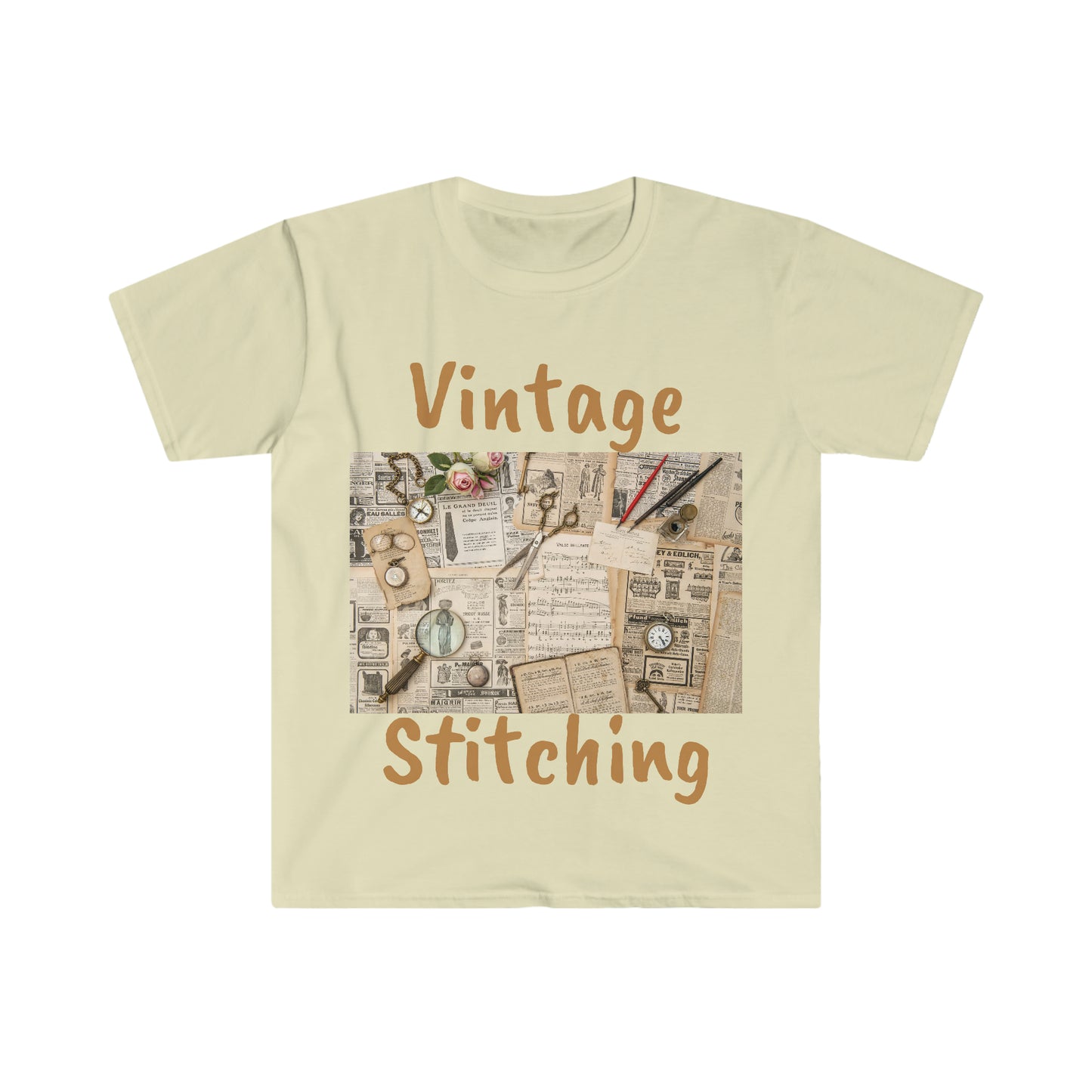 Vintage Stitching Softstyle T-Shirt