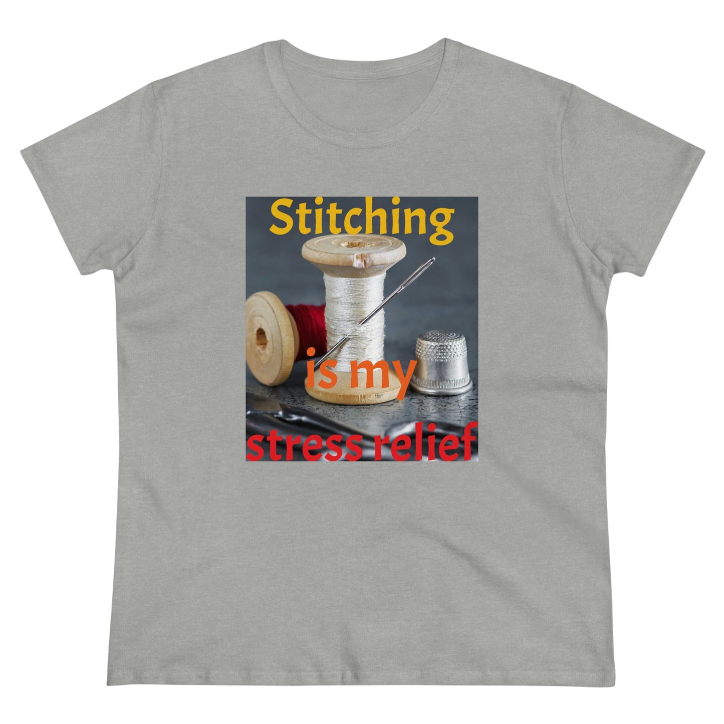 Stress Relief Midweight Cotton Tee