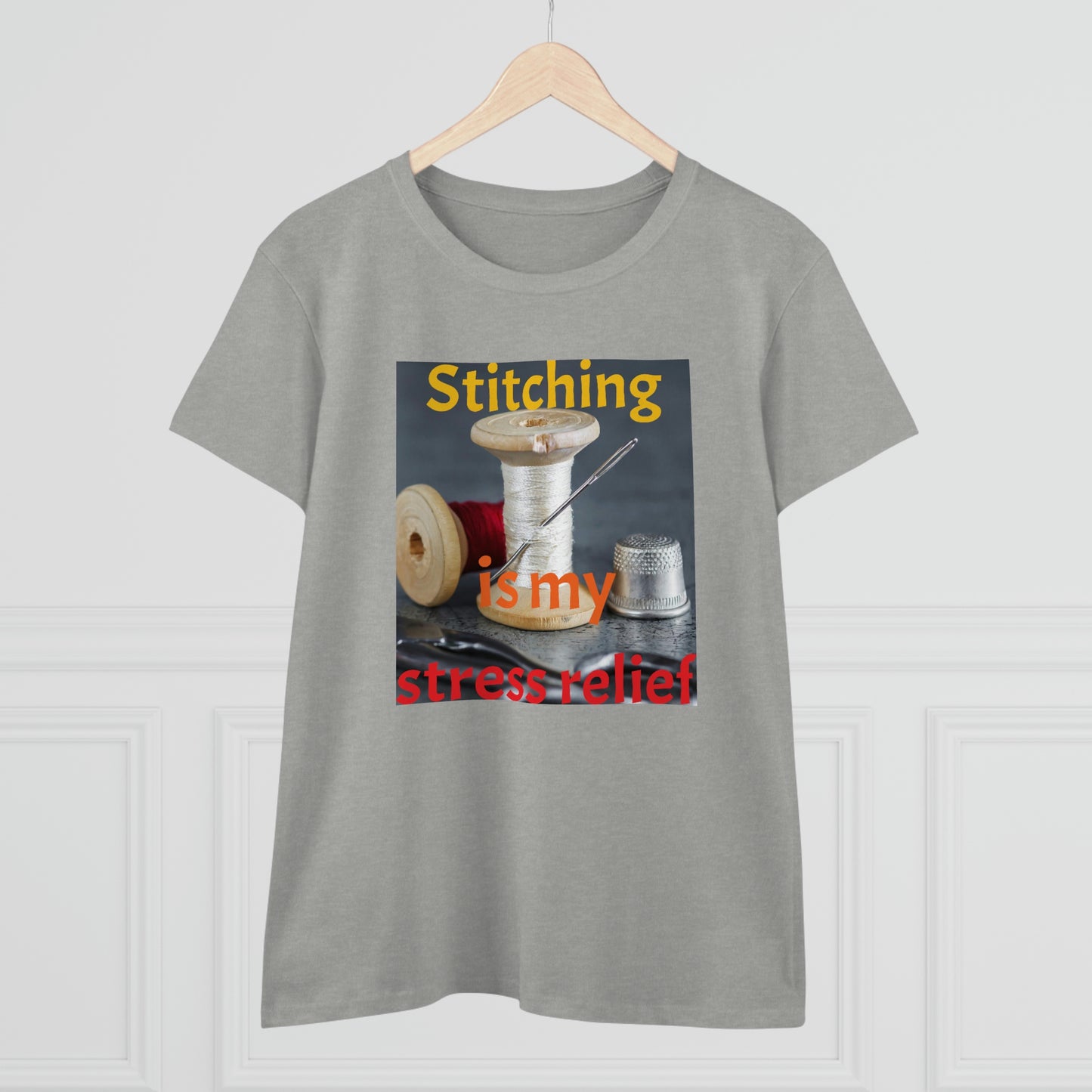 Stress Relief Midweight Cotton Tee