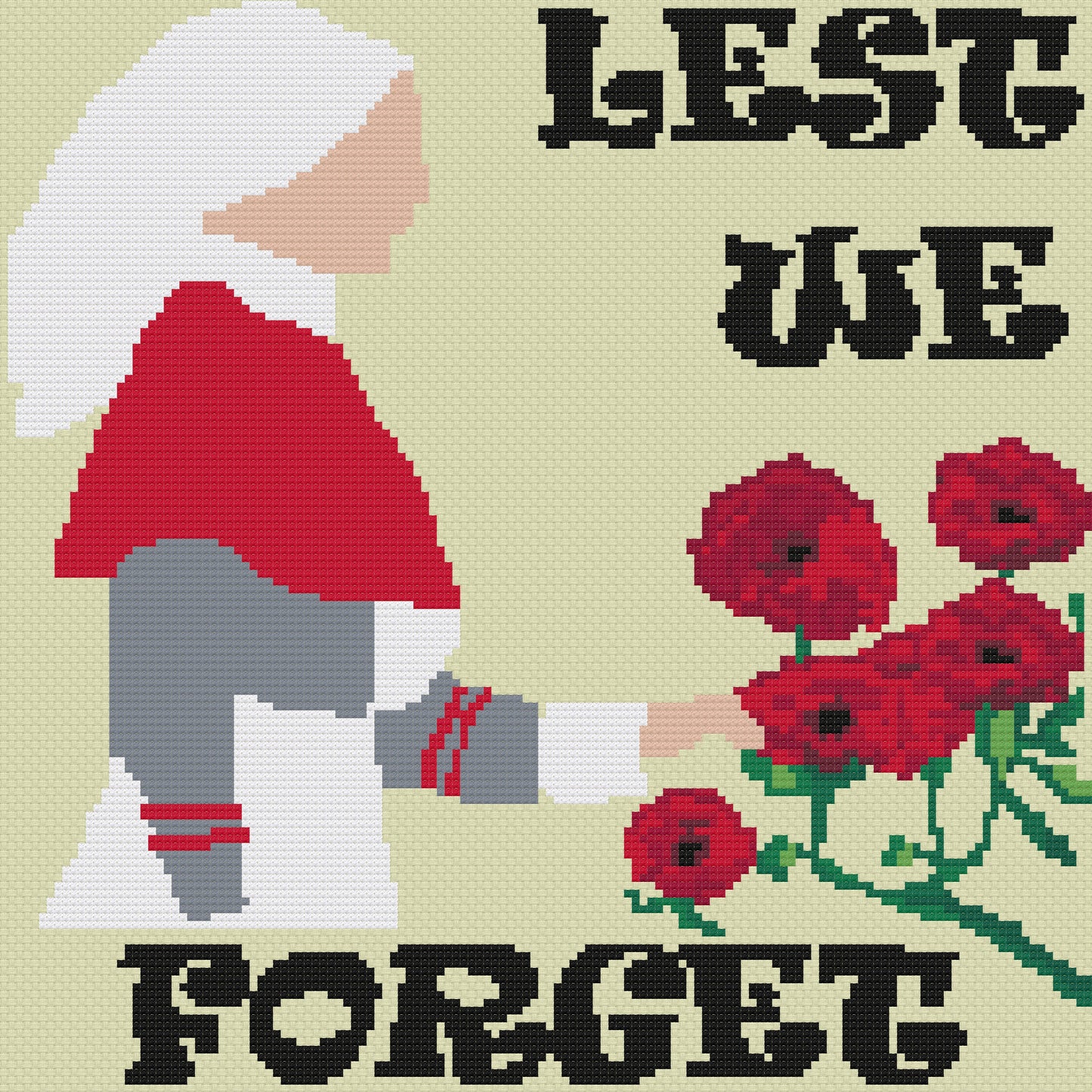 Lest We Forget Nurse Small PDF