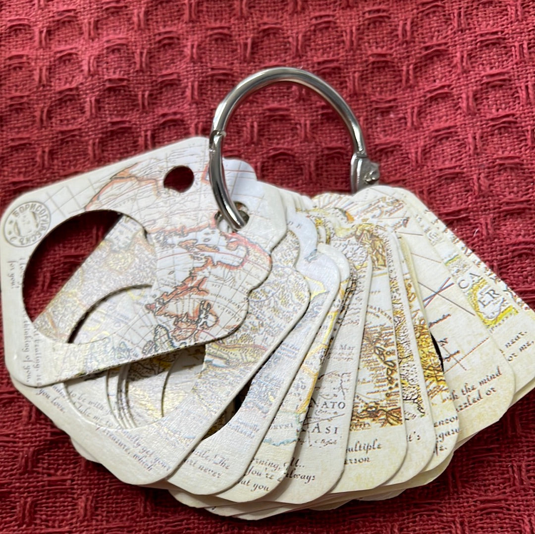 Thread drops - Maps – paddocklanedesigns