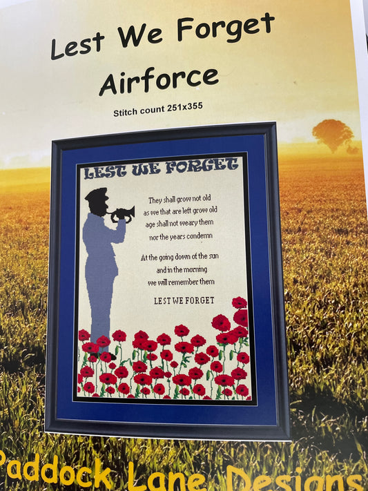 Lest We Forget - Air Force