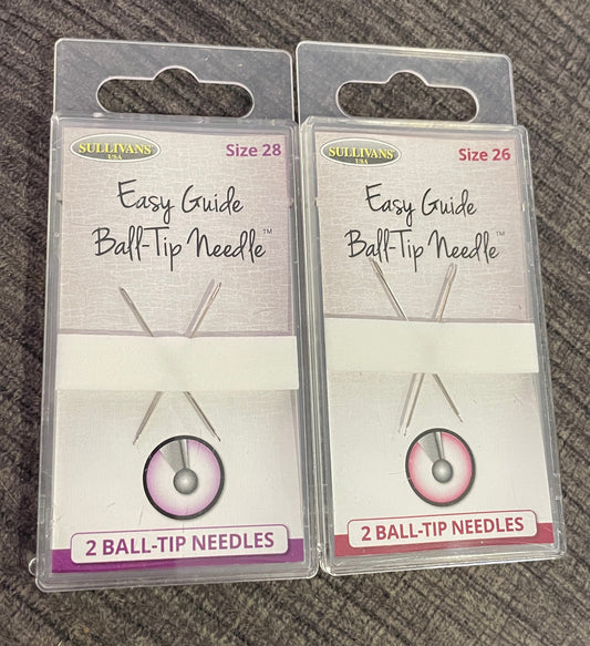 Ball tip needles
